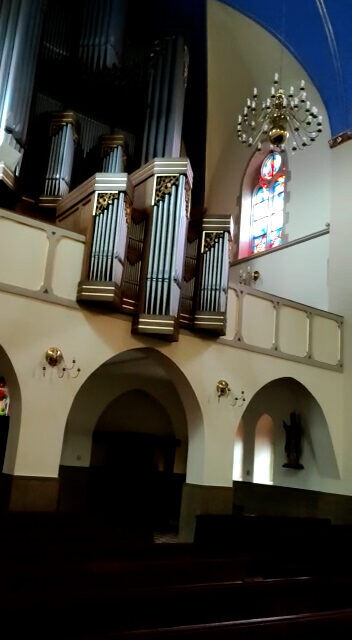 System Inside — Kirche, Orgelempore