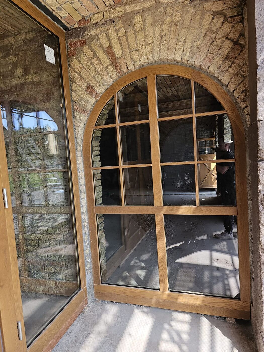System Inside — Rundbogenfenster, Laibung innen